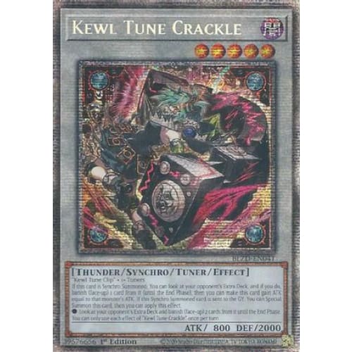 Kewl Tune Crackle (Starlight Rare) - BLZD-EN041 Starlight Rare 1st Edition