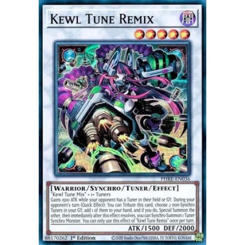 Kewl Tune Remix - PHRE-EN036 Super Rare 1st Edition