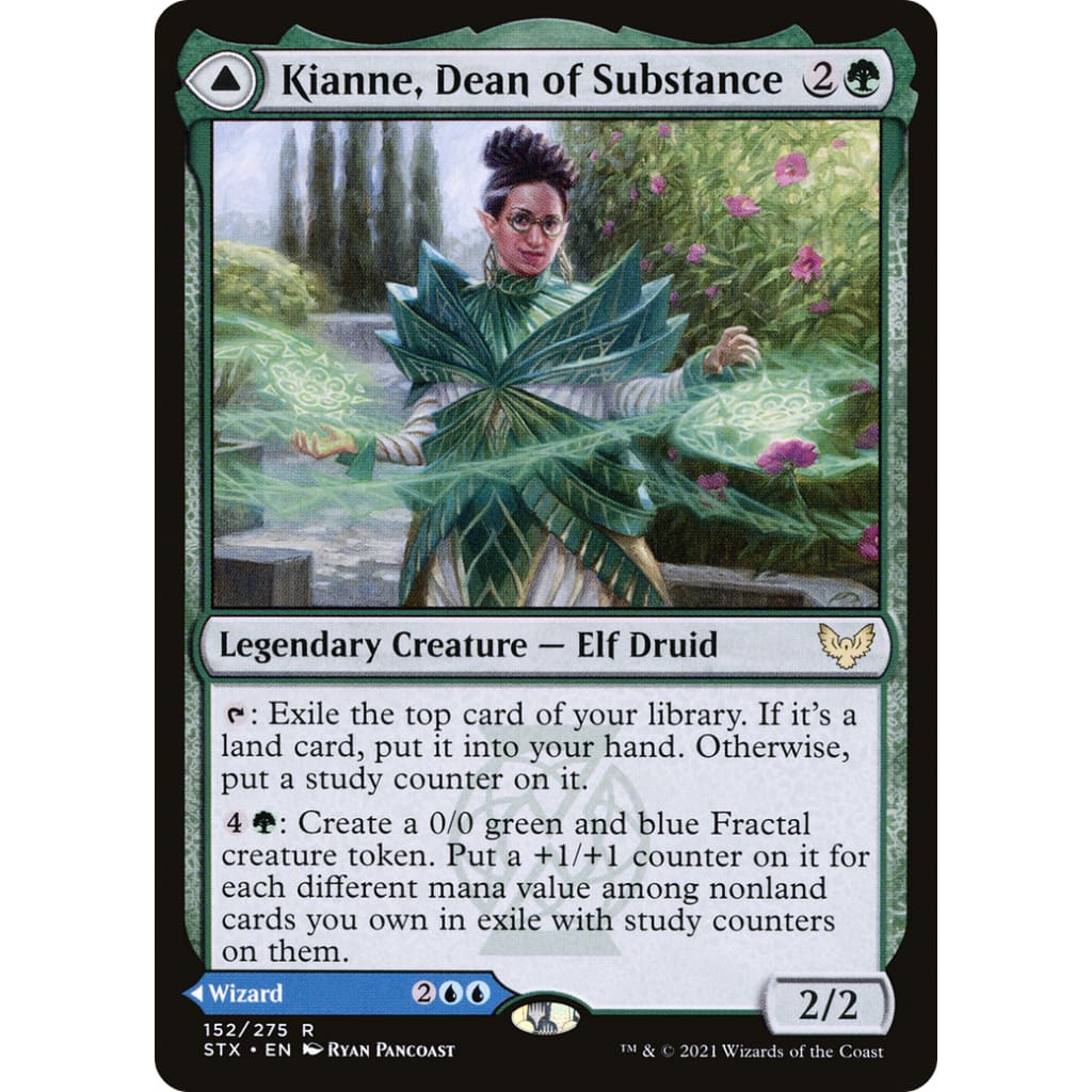 Kianne, Dean of Substance (STX-152) Foil - Image 3
