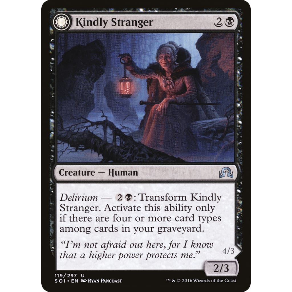 Kindly Stranger (SOI-119): (Double Faced Transform) Foil