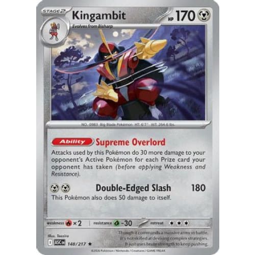 Kingambit (148) Rare Classic Holofoil