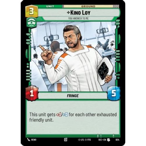 Kino Loy - You Answer to Me (Foil) (624)  Foil