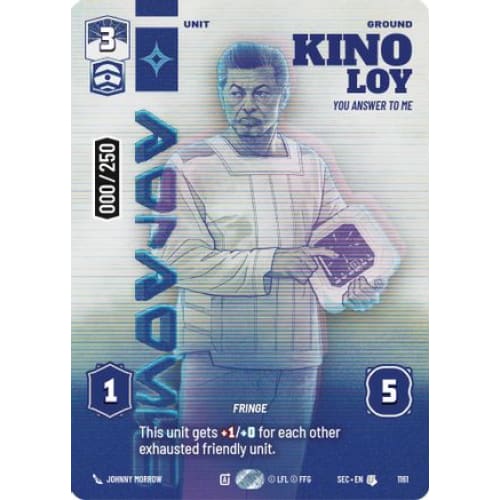 Kino Loy - You Answer to Me (Serialized) (1161)  Foil