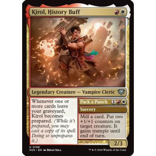 Kirol, History Buff (SOS-198) Foil