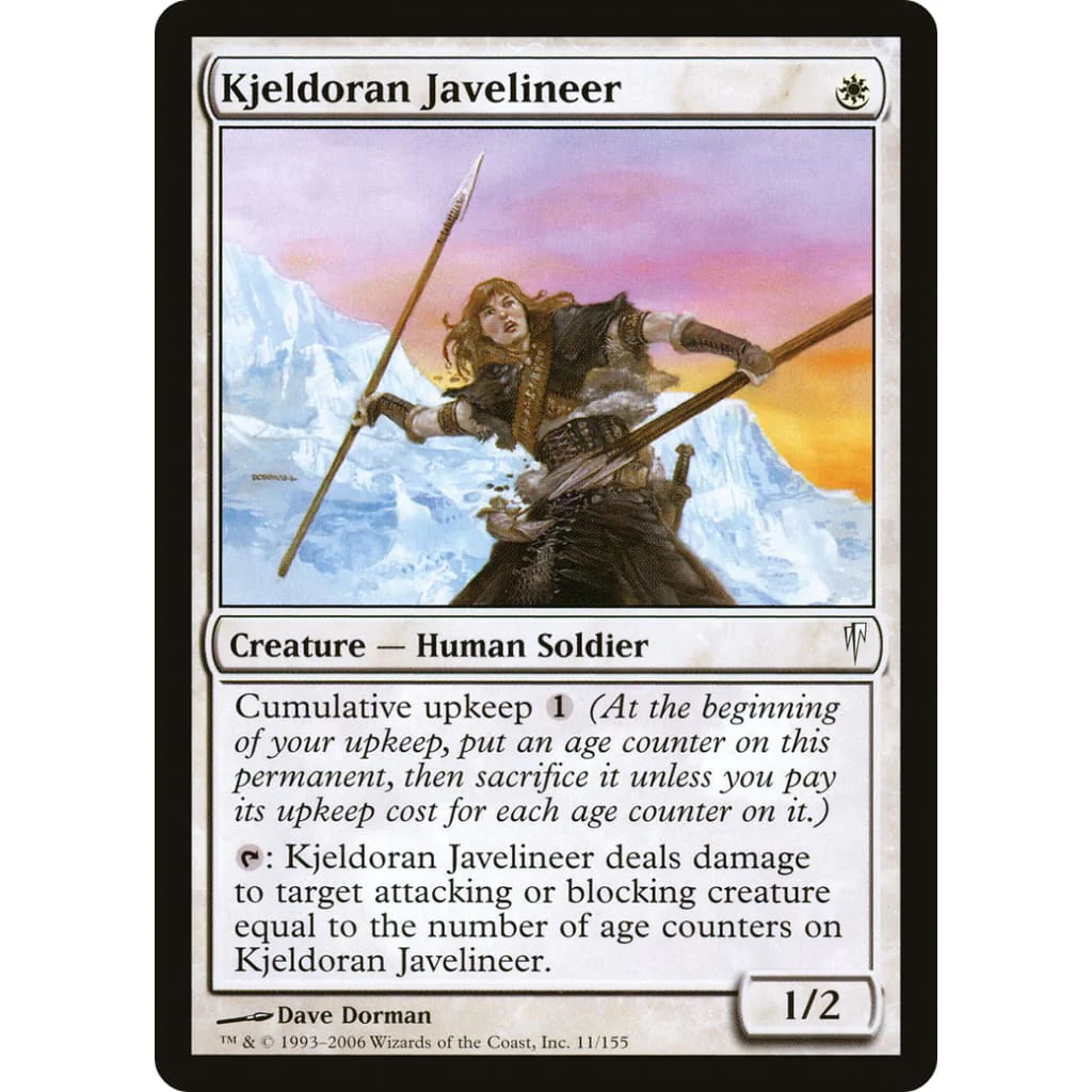 Kjeldoran Javelineer (CSP-011)