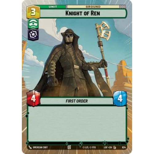 Knight of Ren (Hyperspace Foil) (824)  Foil