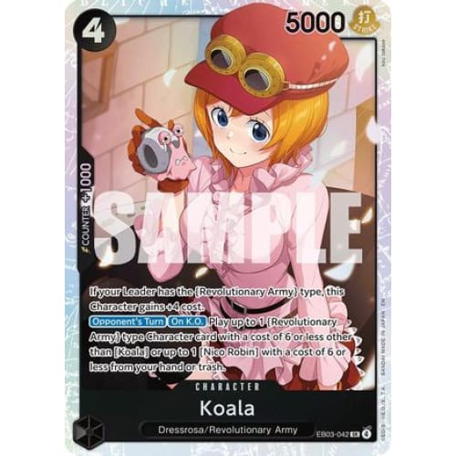 Koala EB03-042 SR Extra Booster: One Piece Heroines Edition  Foil