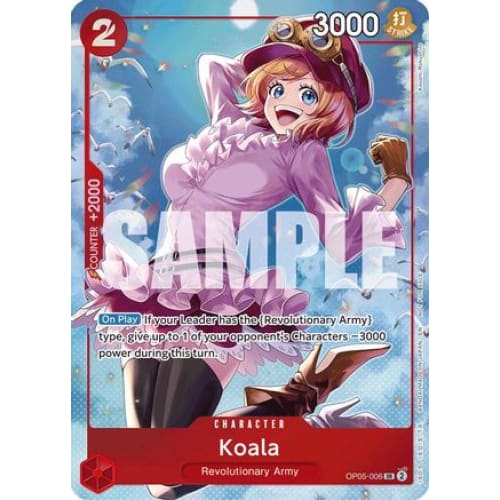 Koala - OP05-006 OP05-006 SR Extra Booster: One Piece Heroines Edition  Foil