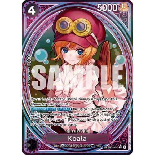 Koala (SP) EB03-042 SR Extra Booster: One Piece Heroines Edition  Foil