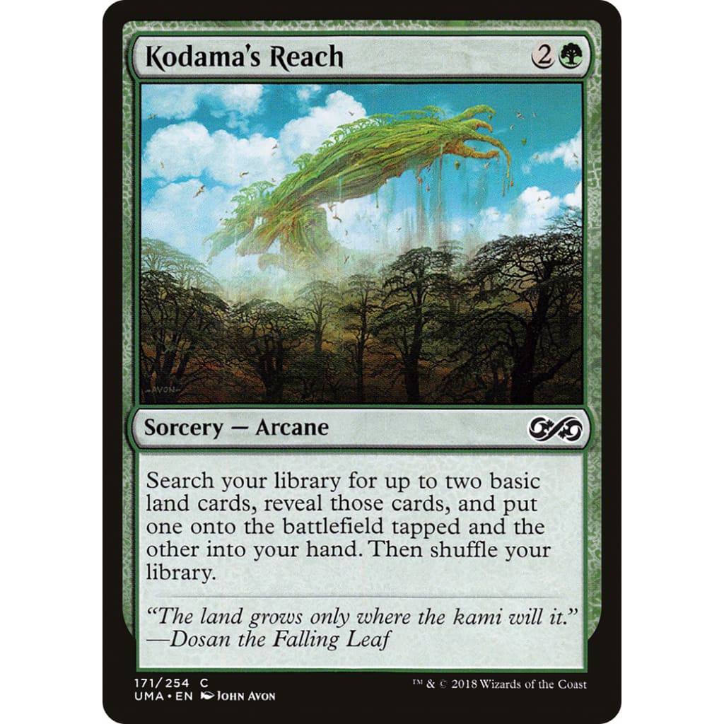 Kodama's Reach (UMA-171) Foil