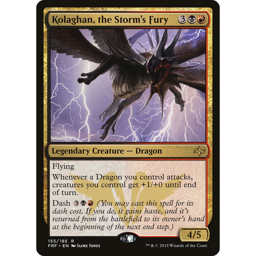Kolaghan, the Storm's Fury (FRF-155) Foil