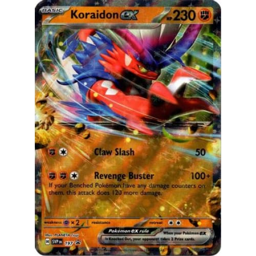 Koraidon ex - 197 (197) Promo Holofoil