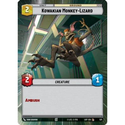 Kowakian Monkey-Lizard (Hyperspace) (521)