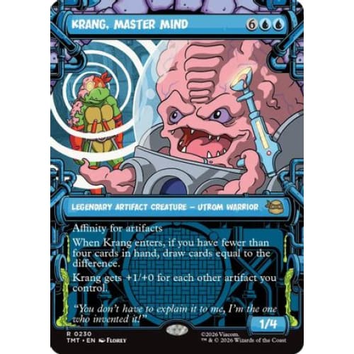 Krang, Master Mind (Showcase) (TMT-230)