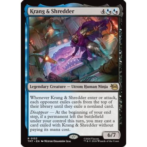Krang & Shredder (TMT-153) Foil