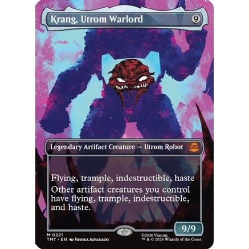 Krang, Utrom Warlord (Borderless) (TMT-221)