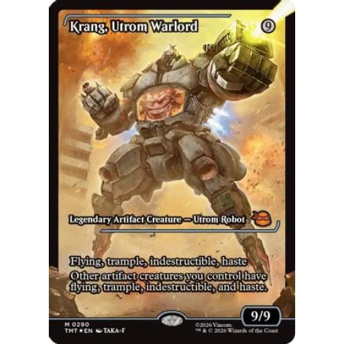 Krang, Utrom Warlord (Showcase) (TMT-290) Foil