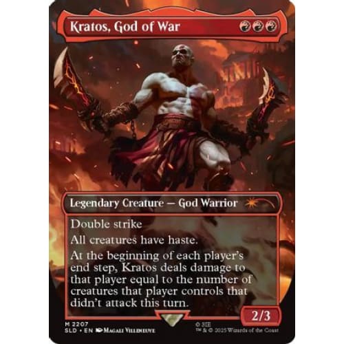 Kratos, God of War (SLD-2207) Foil