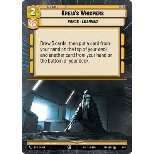 Kreia's Whispers (Hyperspace Foil) (988)  Foil