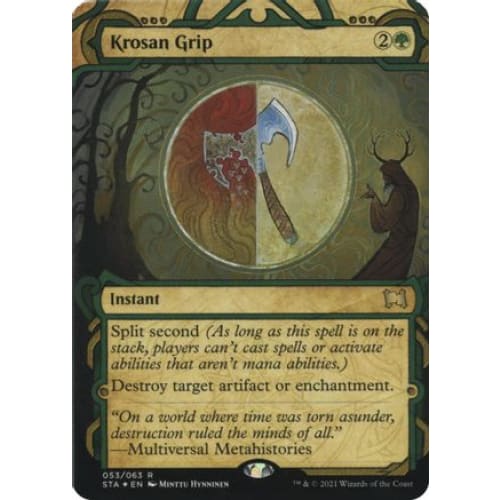 Krosan Grip (Foil Etched) (STA-053) (Borderless) Foil