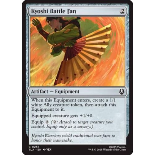 Kyoshi Battle Fan (TLA-257)