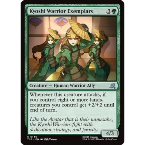 Kyoshi Warrior Exemplars (TLE-140)