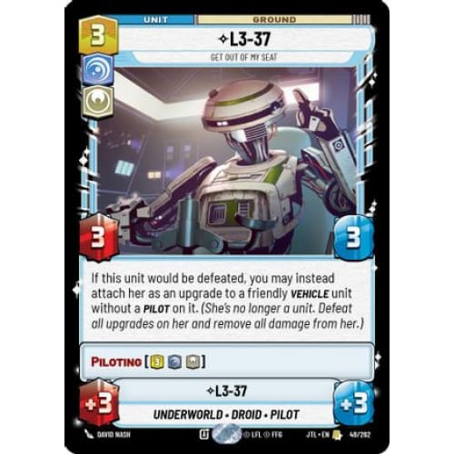 L3-37 - Get Out Of My Seat (049/262)