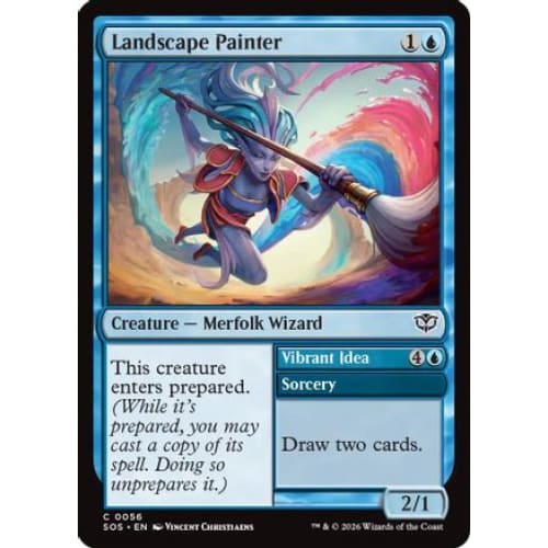 Landscape Painter (SOS-056) Foil