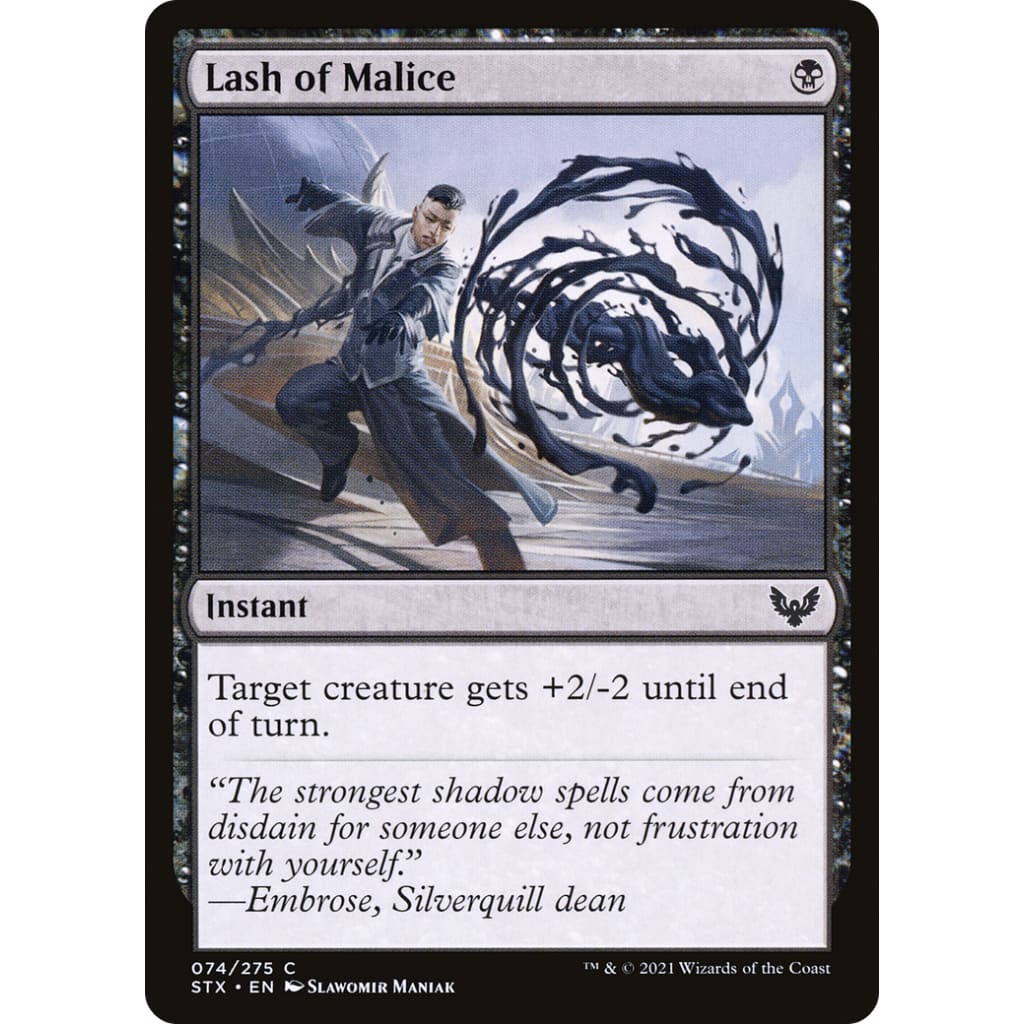 Lash of Malice (STX-074) Foil