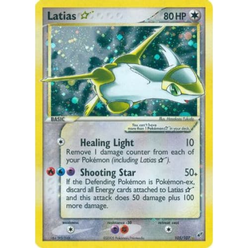 Latias Star (105) Ultra Rare Holofoil