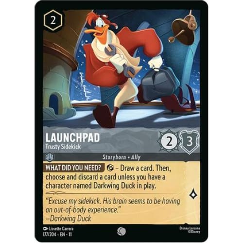 Launchpad - Trusty Sidekick (177/204) - Winterspell Cold Foil