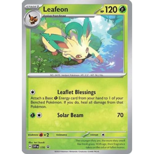 Leafeon - 170 (Cosmos Holo) (170) Promo Holofoil
