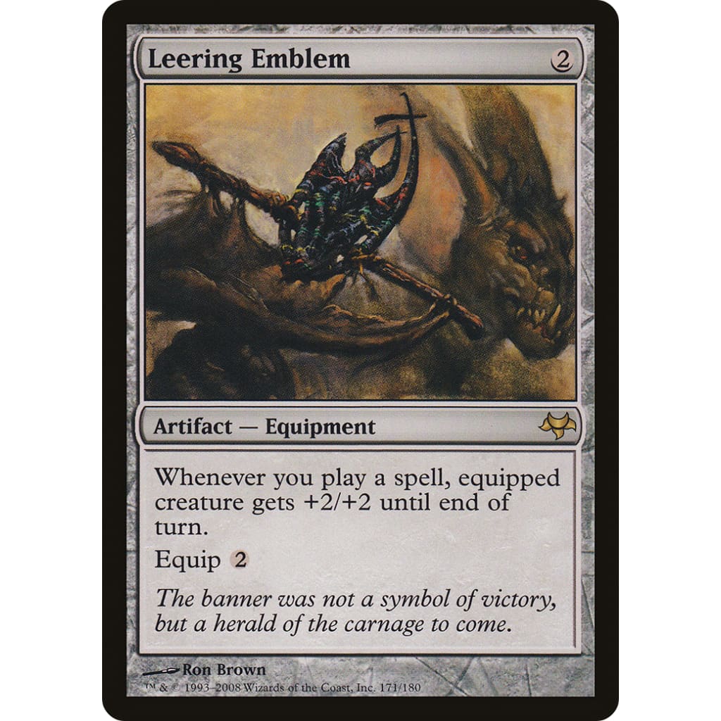 Leering Emblem (EVE-171) Foil