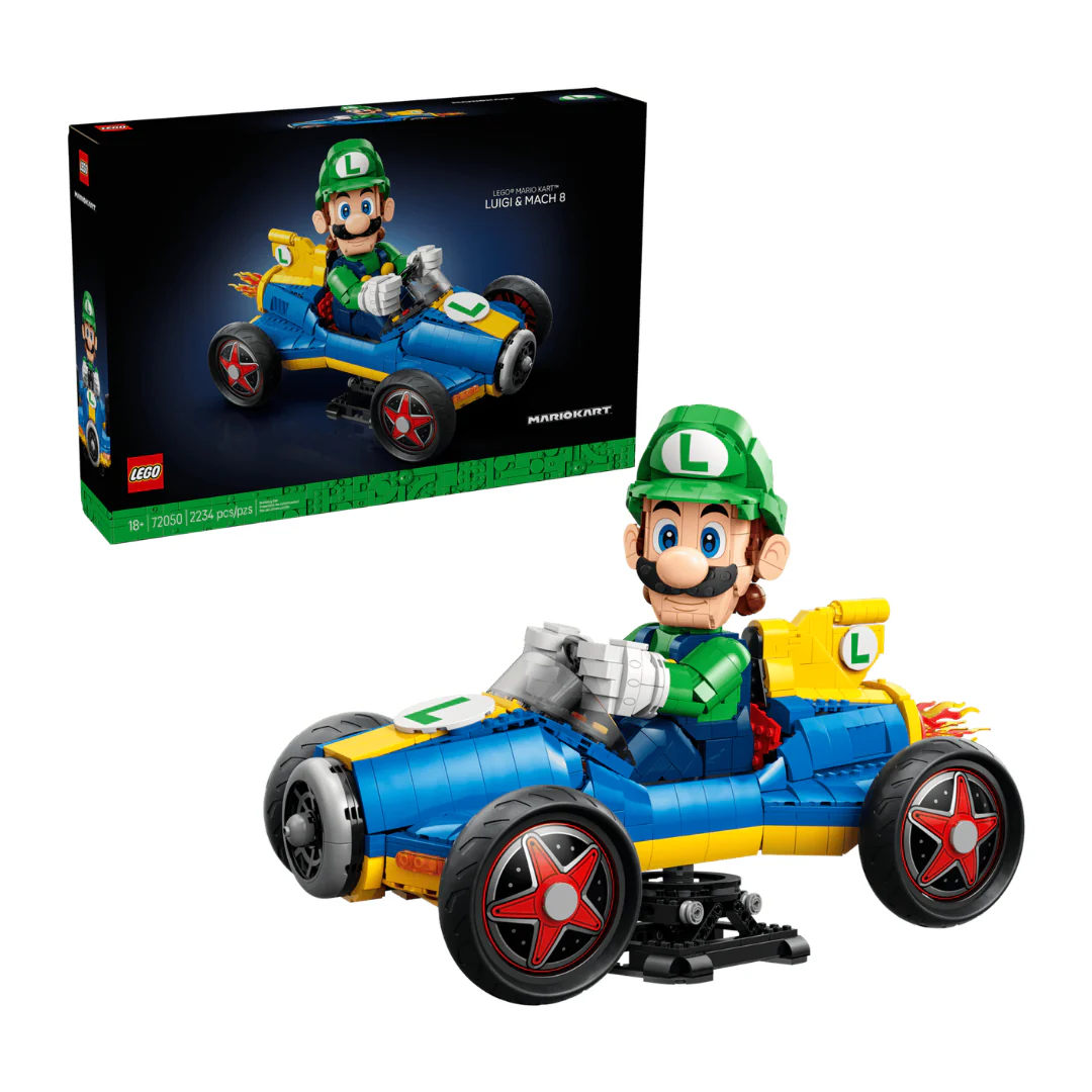 LEGO® Super Mario™ #72050 Mario Kart™ – Luigi & Mach 8