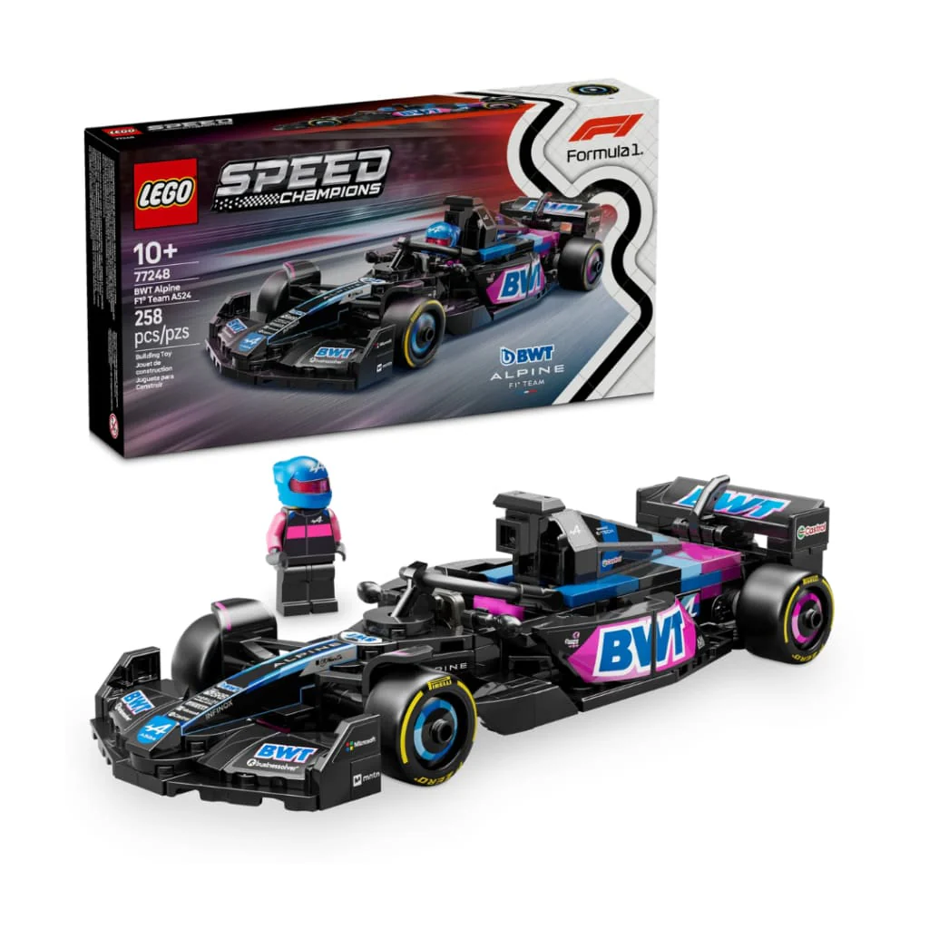 LEGO BWT Alpine F1 Team A524 Race Car