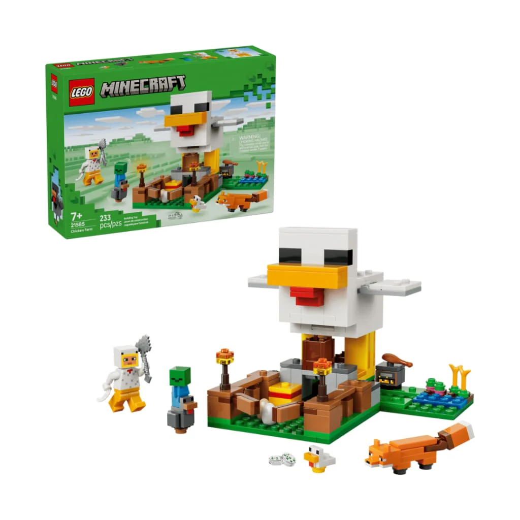 LEGO Minecraft Chicken Farm