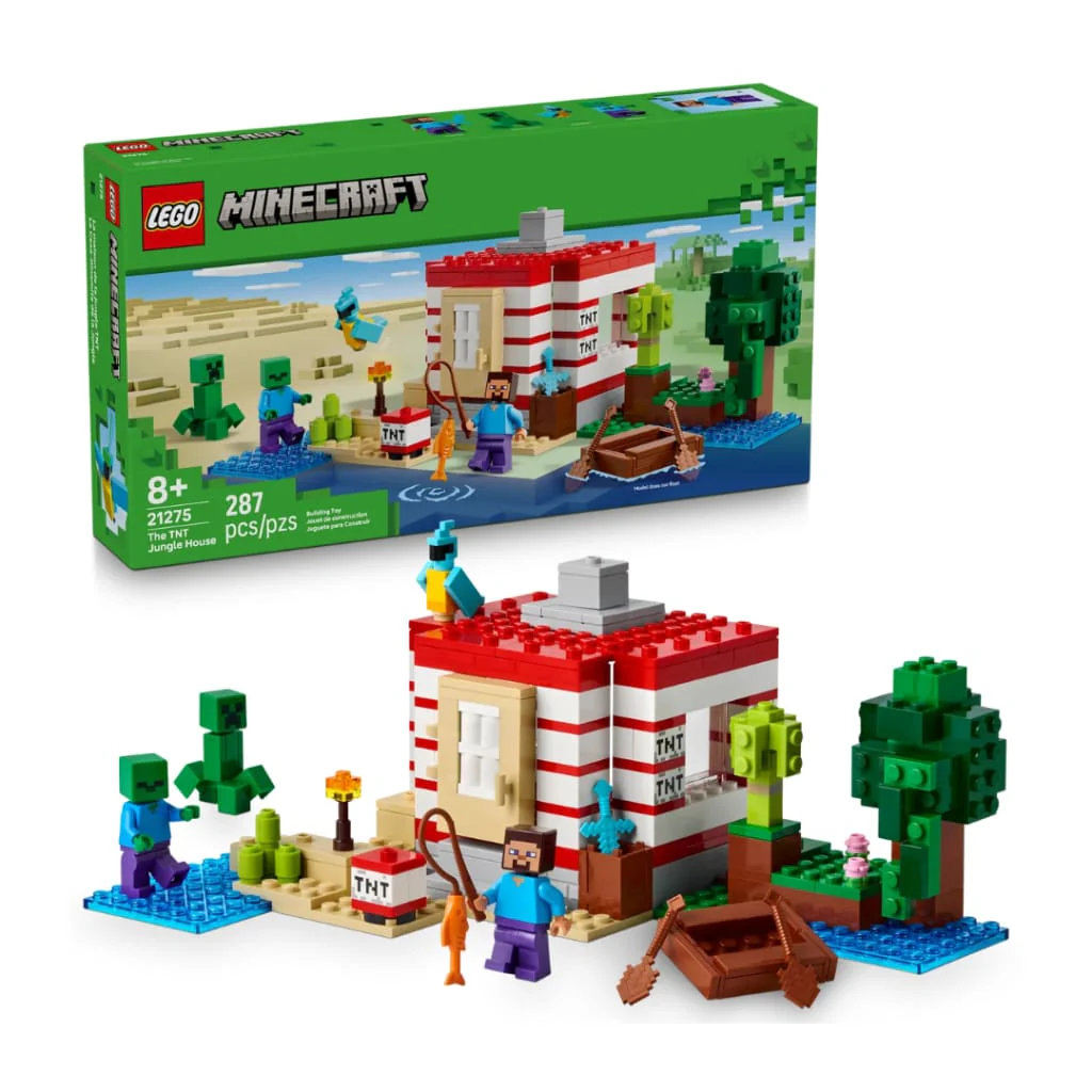 LEGO Minecraft The TNT Jungle House
