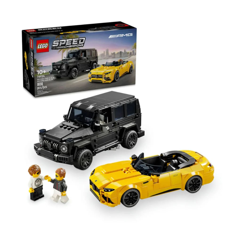 LEGO Speed Champions #76924 Mercedes-AMG G 63 & Mercedes-AMG SL 63