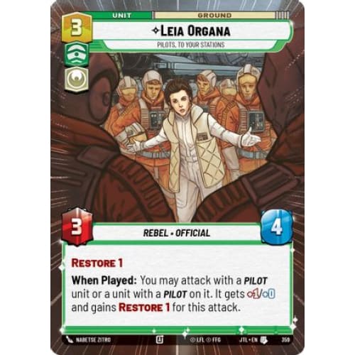 Leia Organa - Pilots, To Your Stations (Hyperspace) (359)