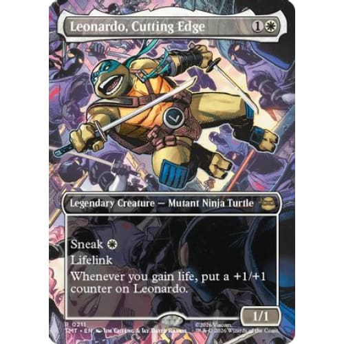 Leonardo, Cutting Edge (Borderless) (TMT-211)