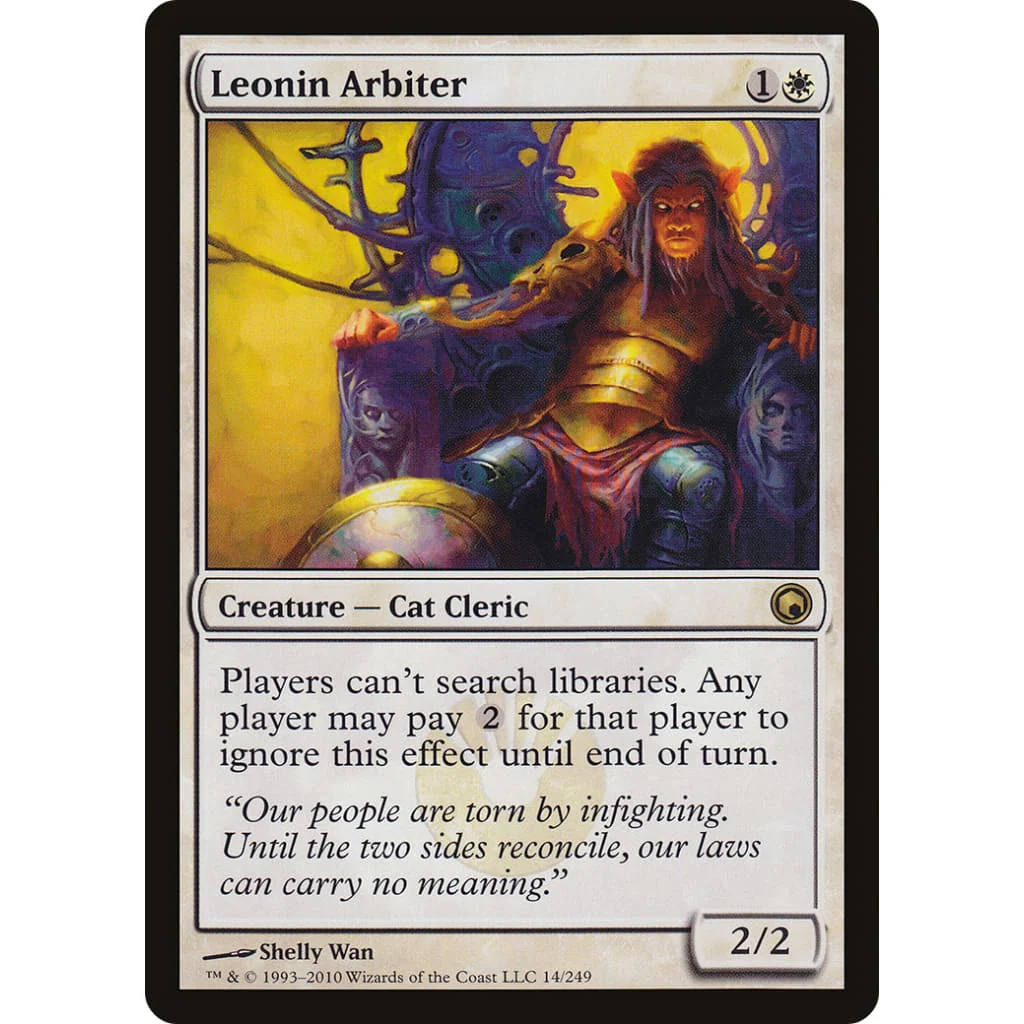 Leonin Arbiter (SOM-014) Foil