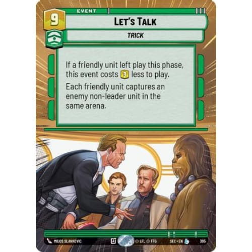 Let's Talk (Hyperspace) (395)