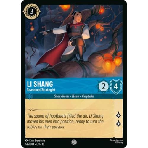 Li Shang - Seasoned Strategist (145/204) - Whispers in the Well