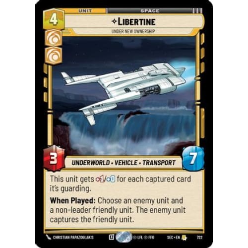 Libertine - Under New Ownership (Foil) (722)  Foil