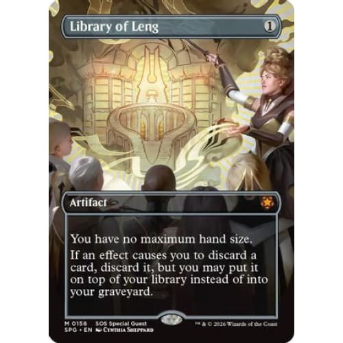 Library of Leng (Borderless) (SPG-158)