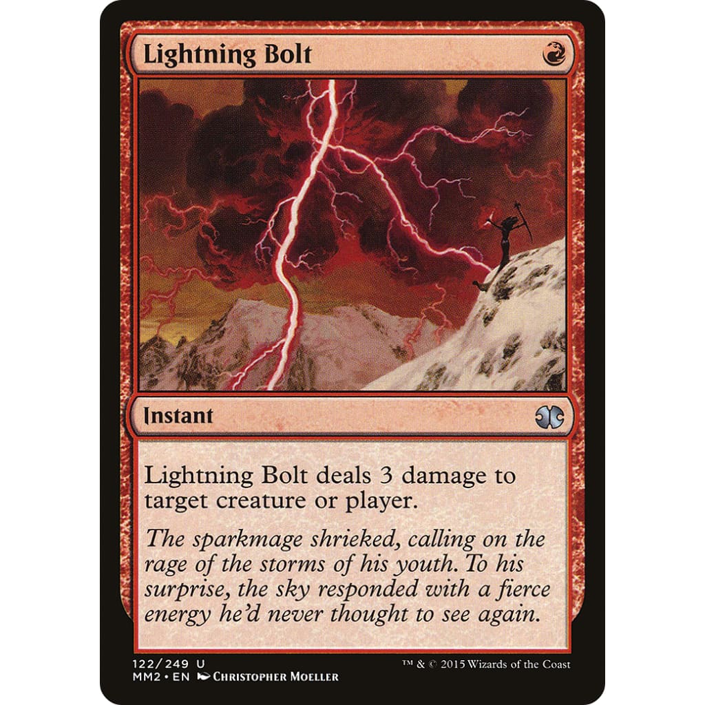 Lightning Bolt (MM2-122) Foil