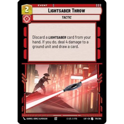 Lightsaber Throw (176/264)