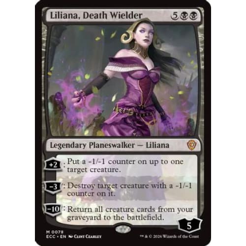 Liliana, Death Wielder (ECC-078)