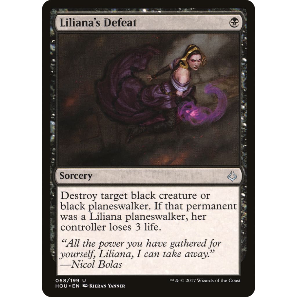 Liliana's Defeat (HOU-068) Foil