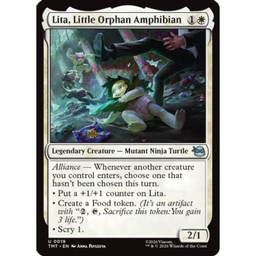 Lita, Little Orphan Amphibian (TMT-019)